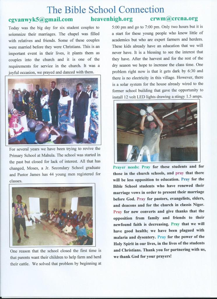 De3c Prayer letter