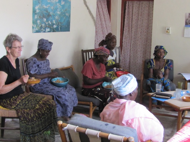 The TLT class for the wives of pastors and evangelists.